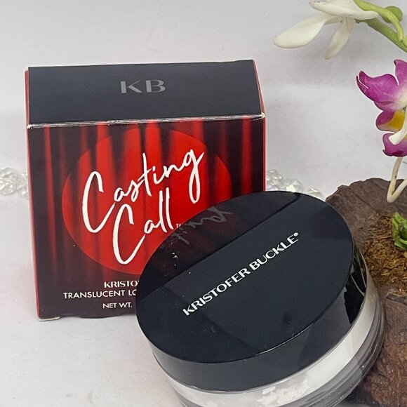 Kristofer Buckle Casting Call Translucent Loose Setting Powder - NIB + Bonus - Picture 2 of 8